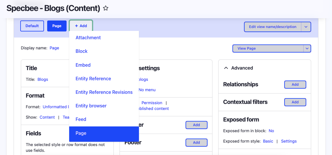 Easy Steps To Showcase Your Content As Page And Block Views In Drupal