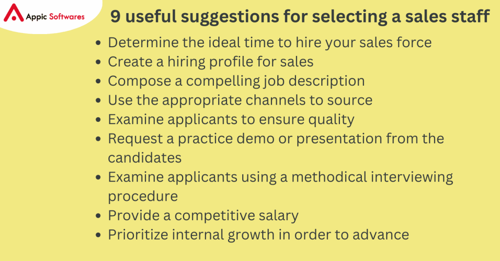 sales staff