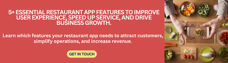 Restaurant App Features | Appic Softwares
